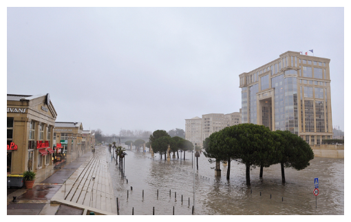 inondation à Montpellier